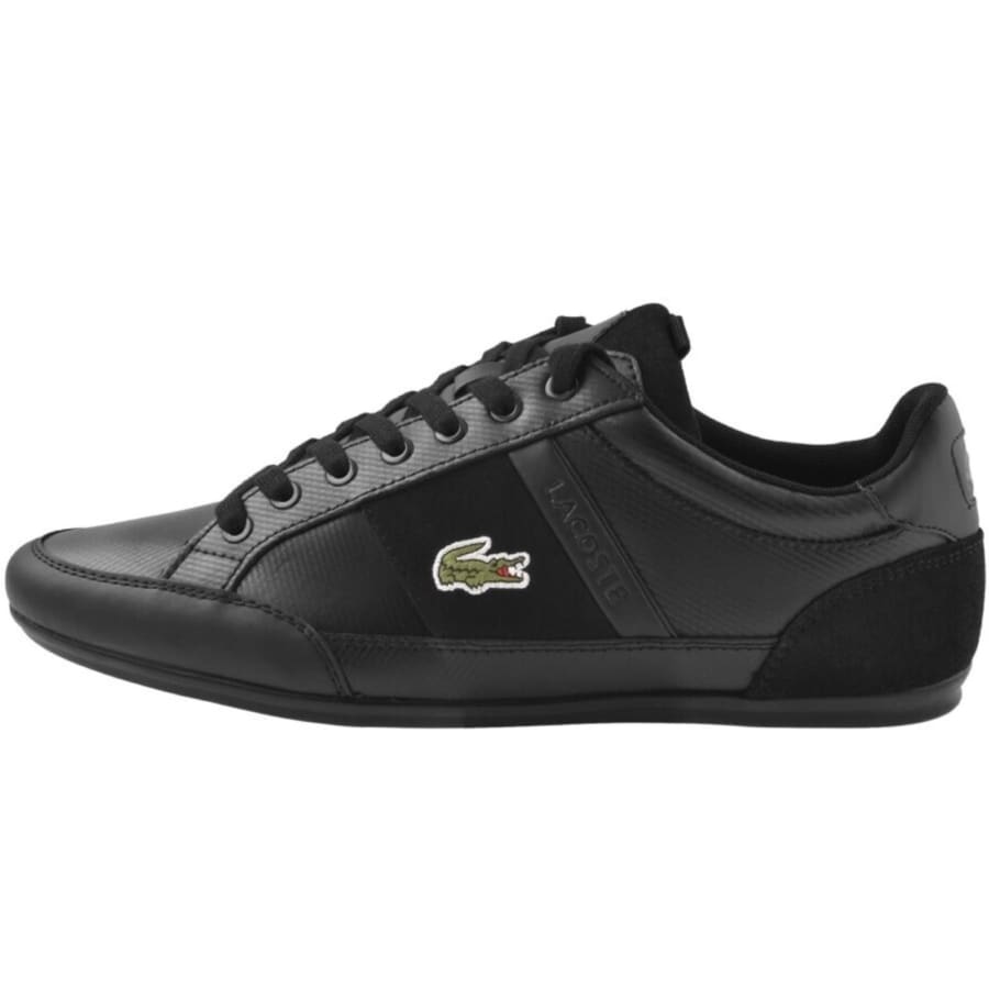 Lacoste Chaymon Trainers Black Mainline Menswear Denmark